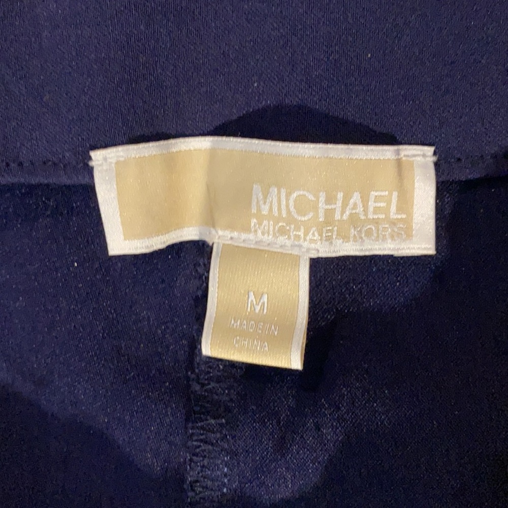 MICHAEL Michael Kors skinny ankle pants in blue M - Picture 9 of 10